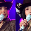 Ana Castela chora durante show e desabafa sobre ataques de ódio contra ela